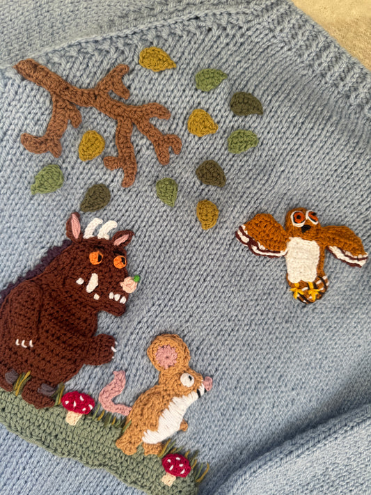 Oh help oh no! It’s the gruffalo 2-4 years cardigan