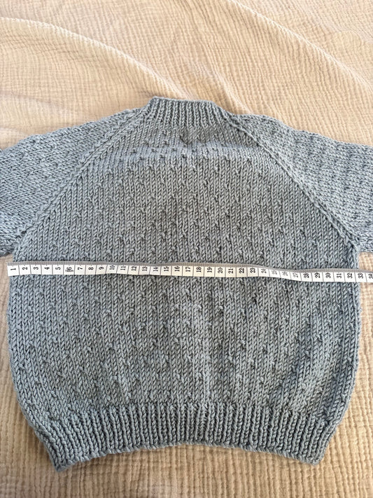 1-2 years grey cardigan