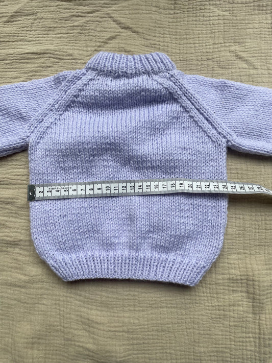 3-6m lilac jumper