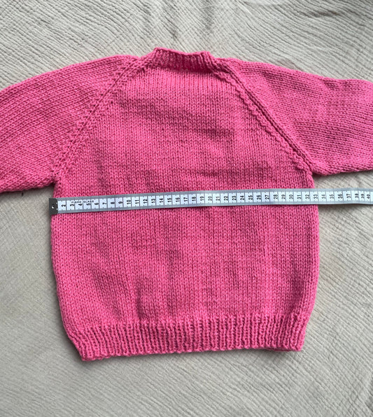 2-3 years blush cardigan