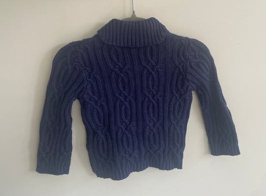 3-6 months navy cardigan