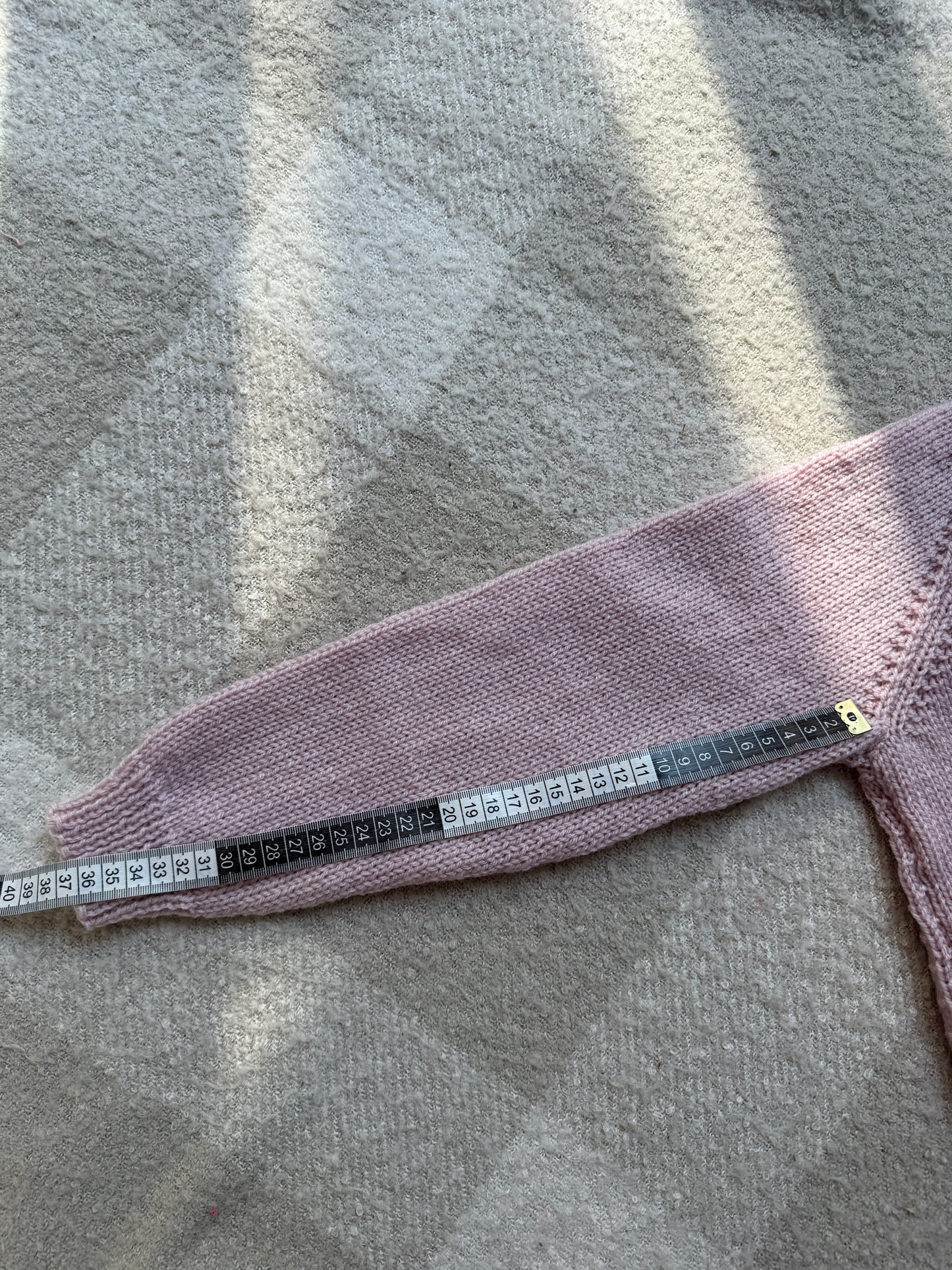 3-5 years oyster pink cardigan