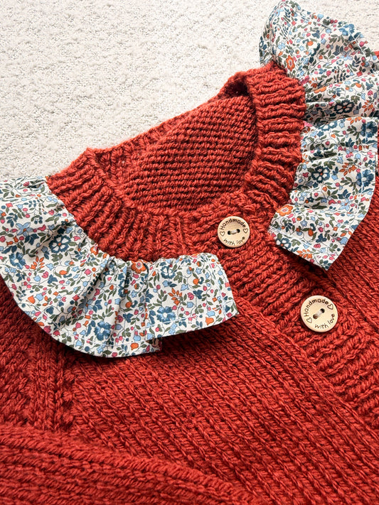9-15m copper cardigan