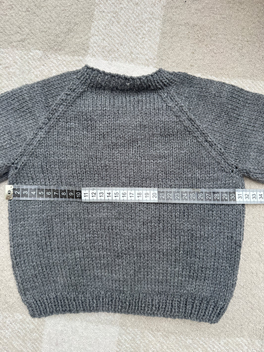 1-2 years grey cardigan
