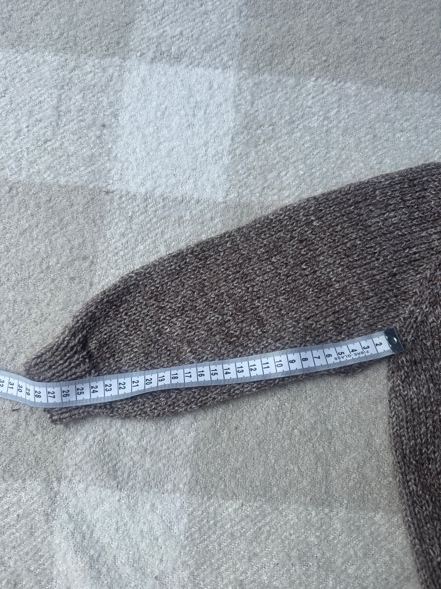 2-4 years brown fleck cardigan