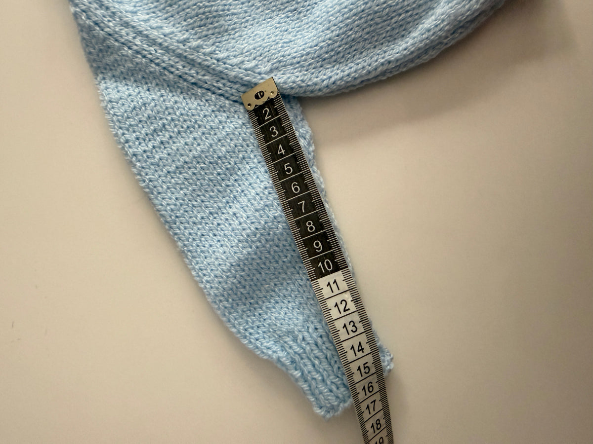 0-3m sky blue cardigan