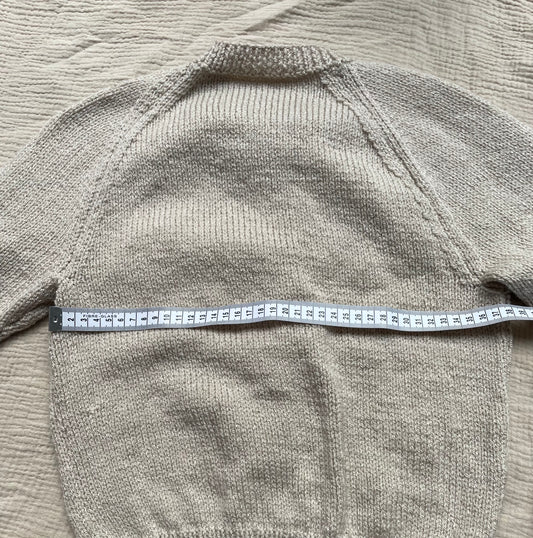 5-6 years parchment cardigan