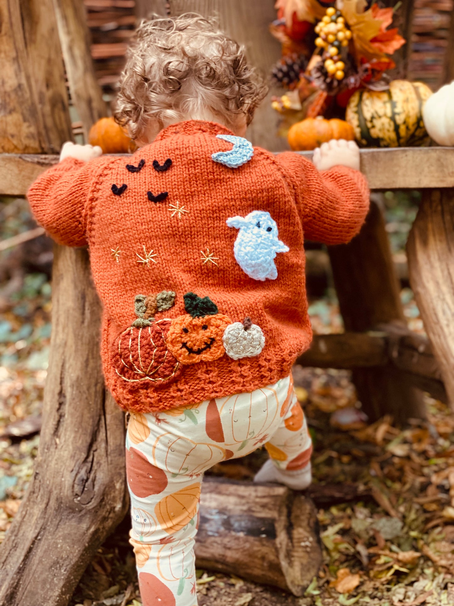 Custom crochet appliqué design deposit