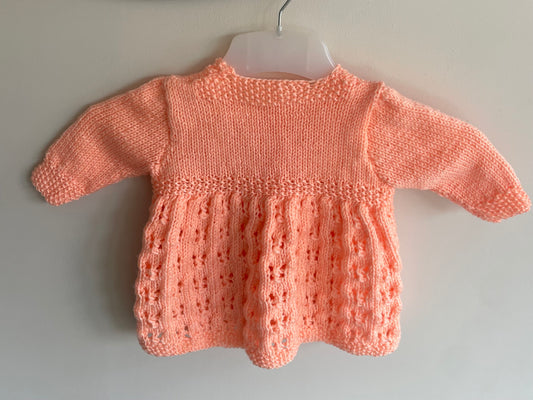 6-9m peach Cardigan