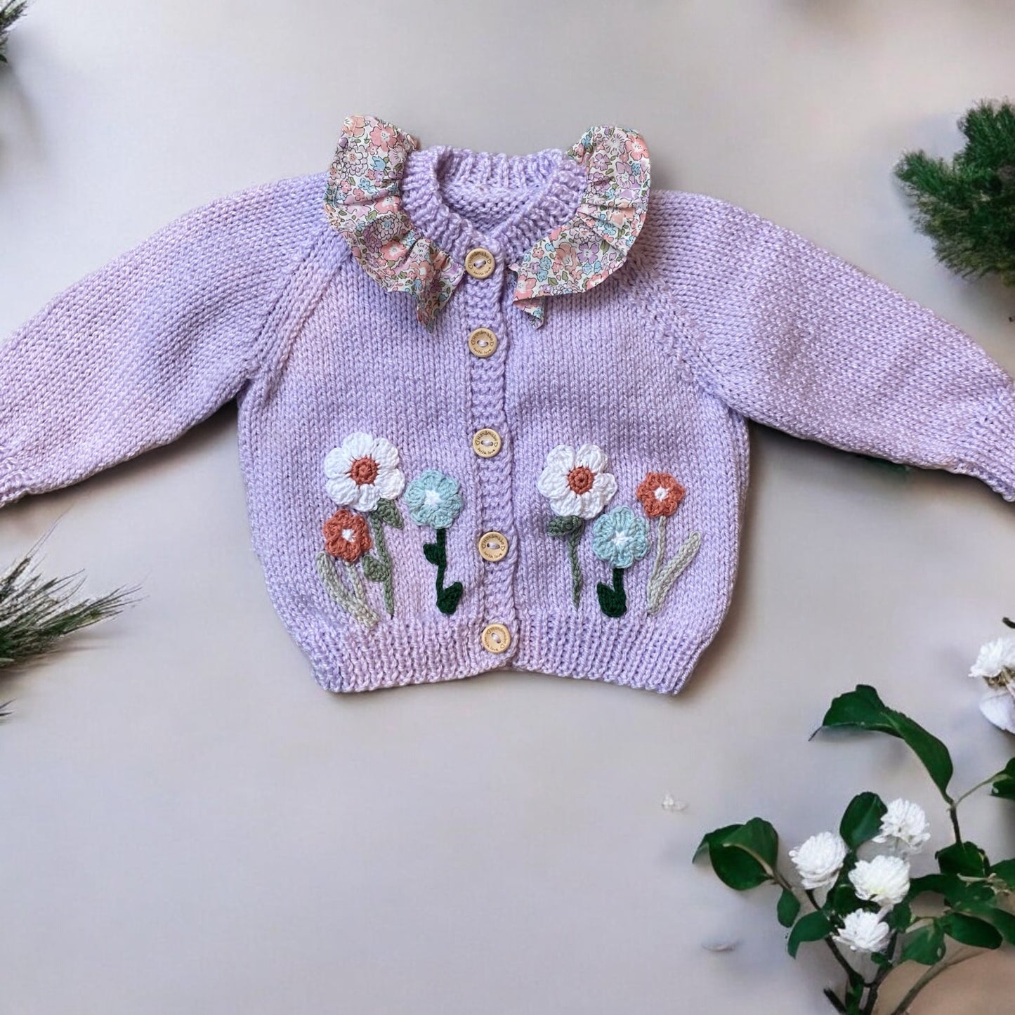 Custom crochet appliqué design deposit