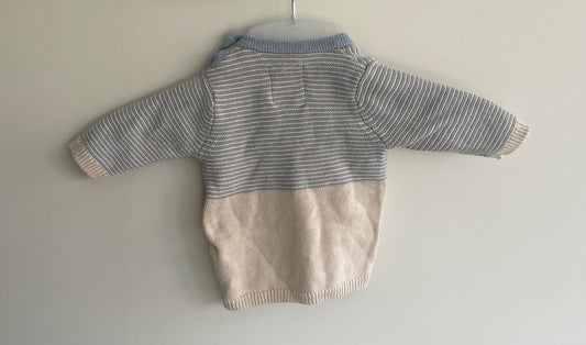 Newborn Fred and Flo bear jumper