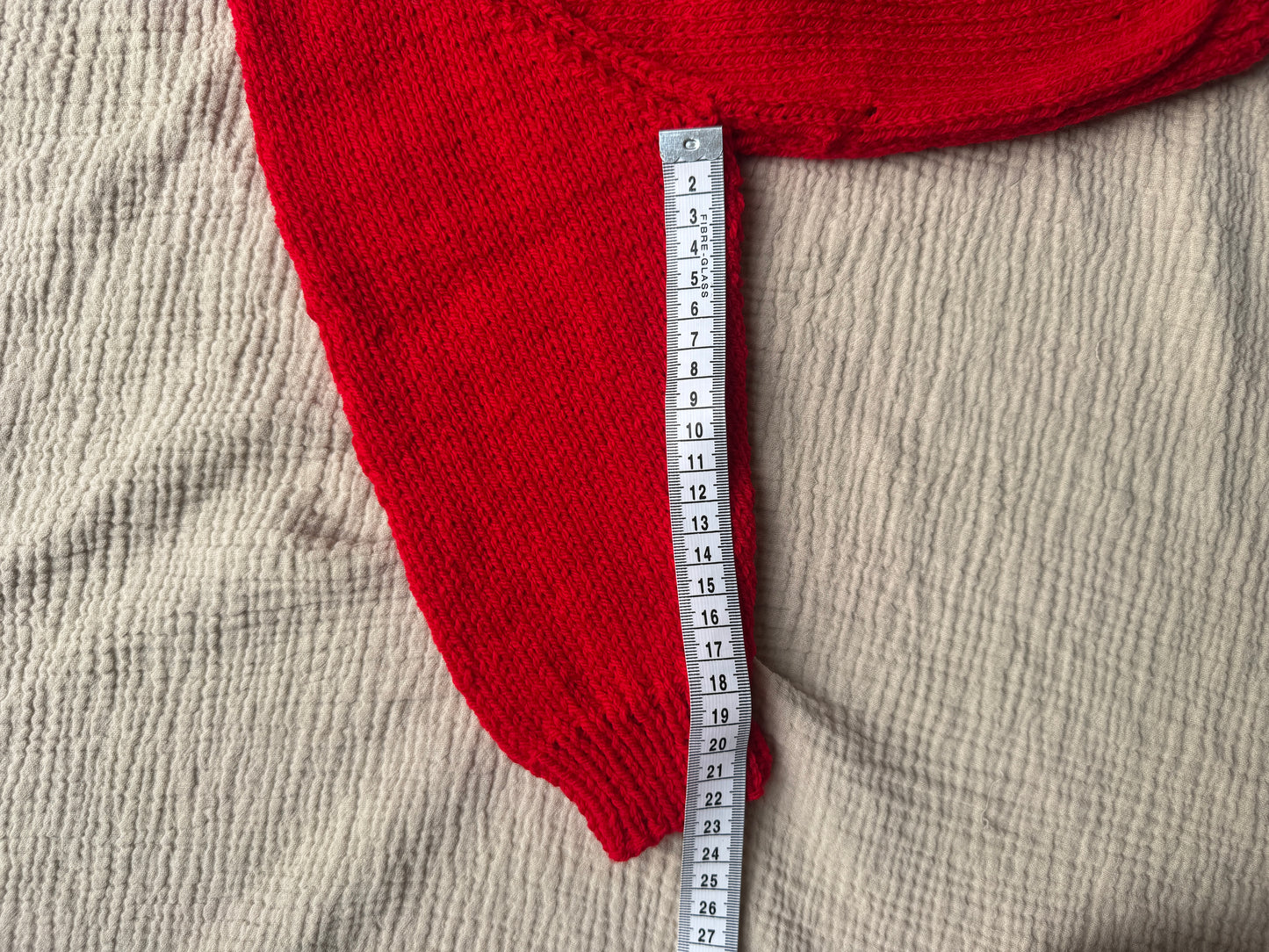 2-4 years red cardigan with liberty collar
