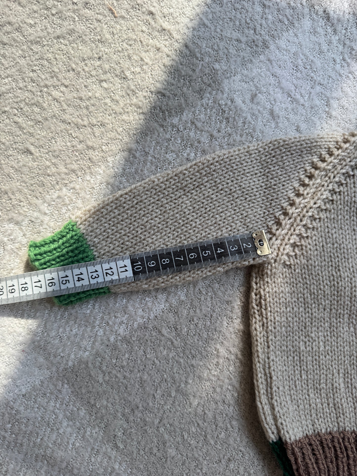 3-6m colour block cardigan