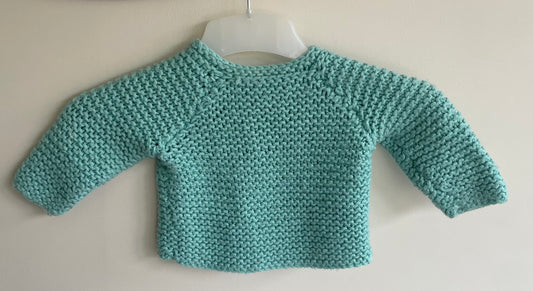3-6m aqua Cardigan