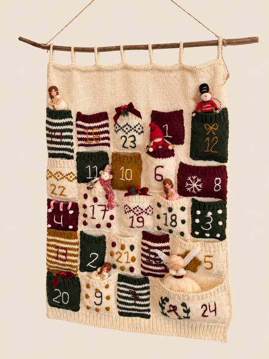 Pre-Order XL Heirloom Handknitted Advent Calendar