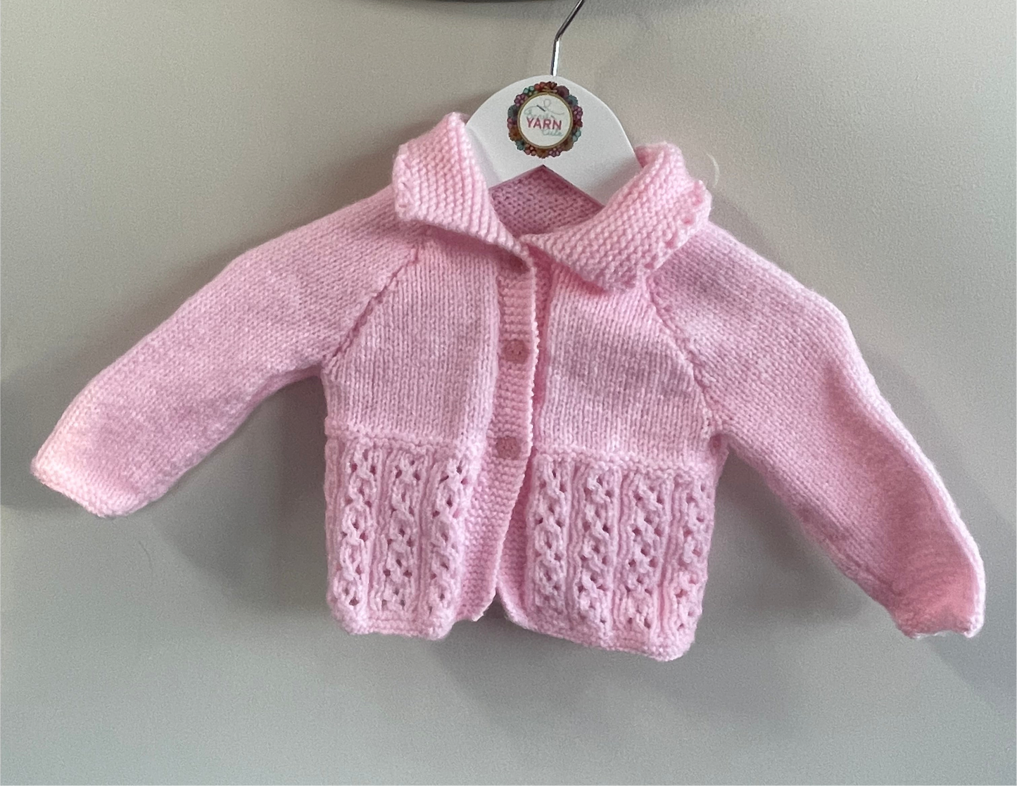 0-3 months pink Cardigan
