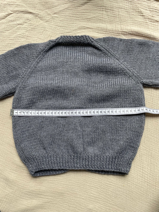 2-3 years grey cardigan