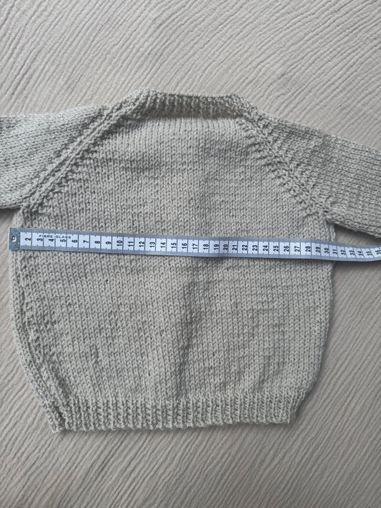 12-18m parchment cardigan