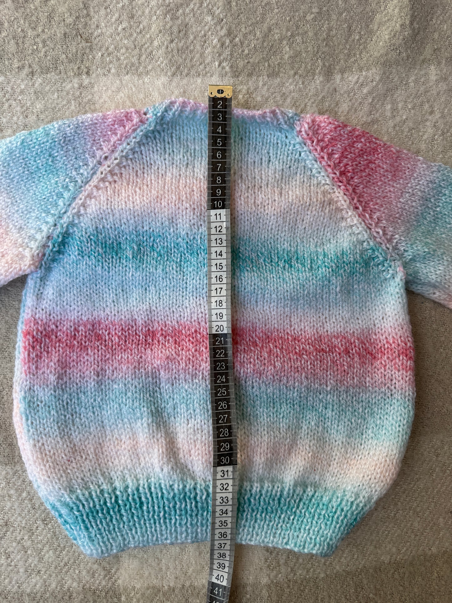 1-2 years rainbow cardiganp
