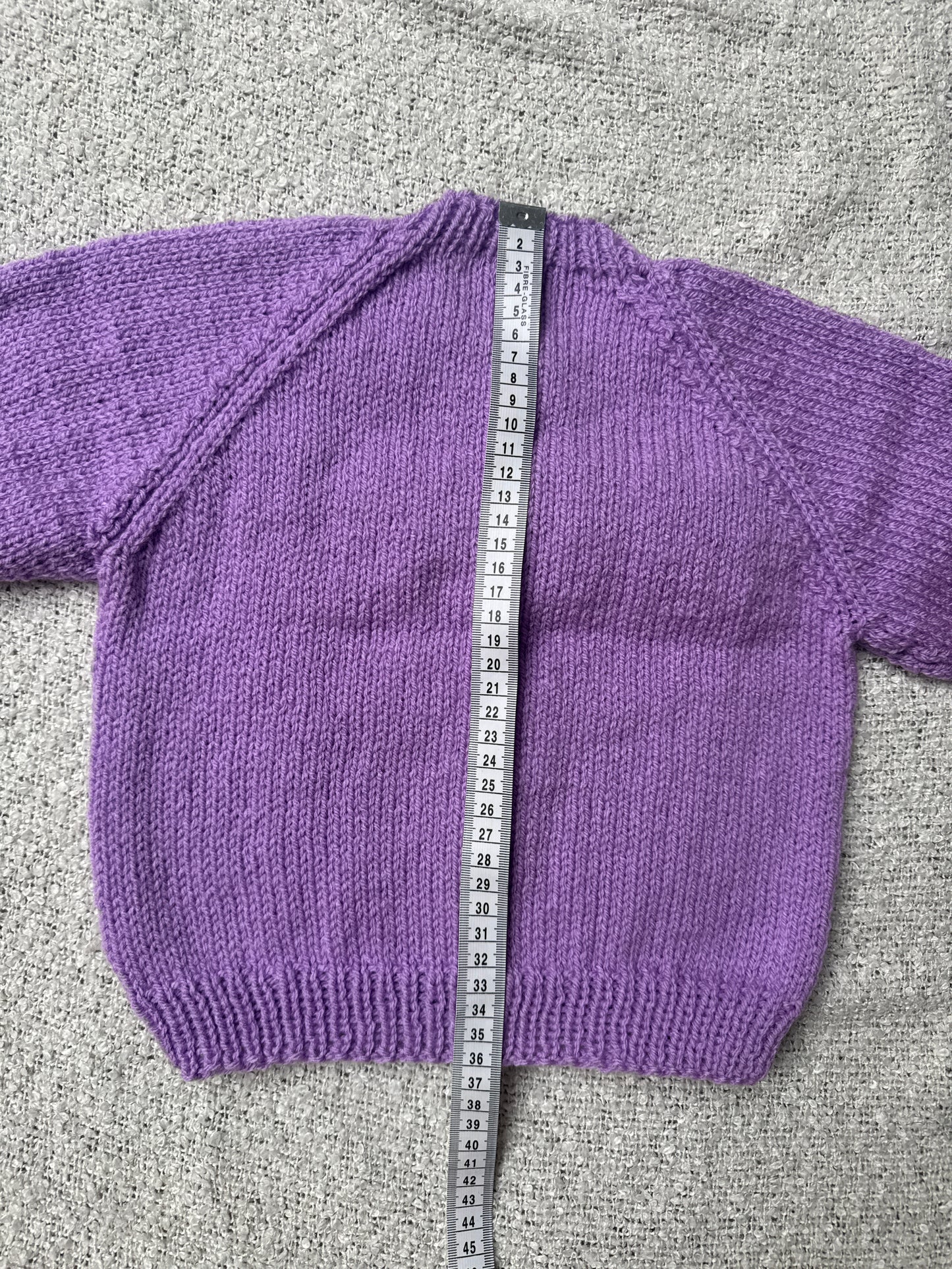 1-2 years lilac cardigan