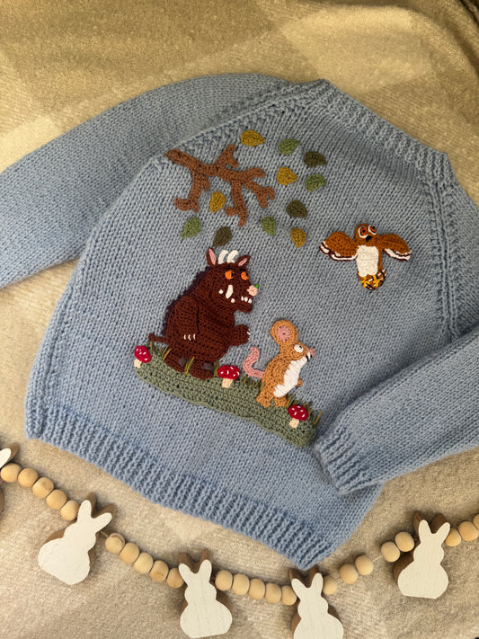 Oh help oh no! It’s the gruffalo 2-4 years cardigan