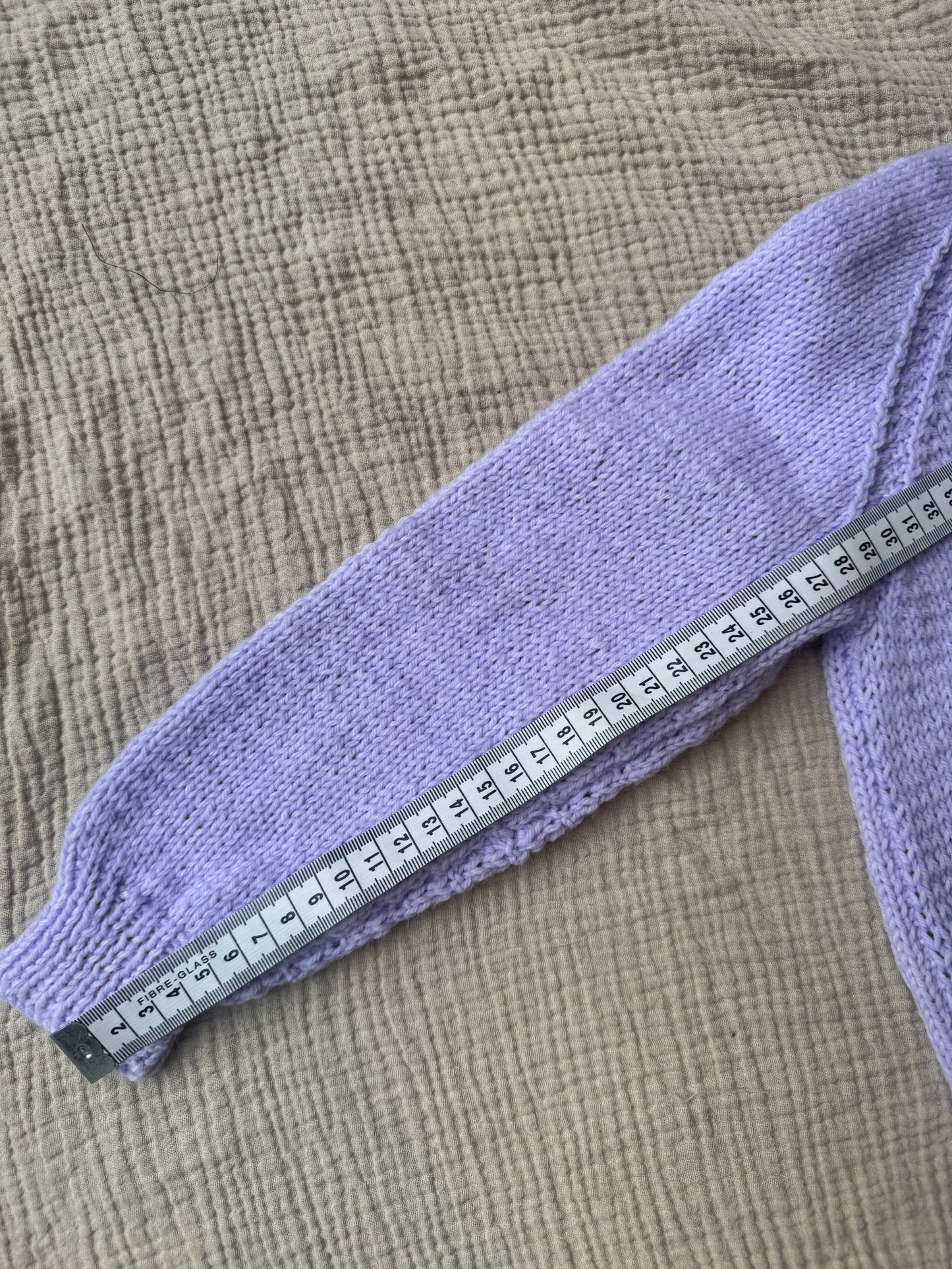 2-4 years lilac with liberty collar cardigan