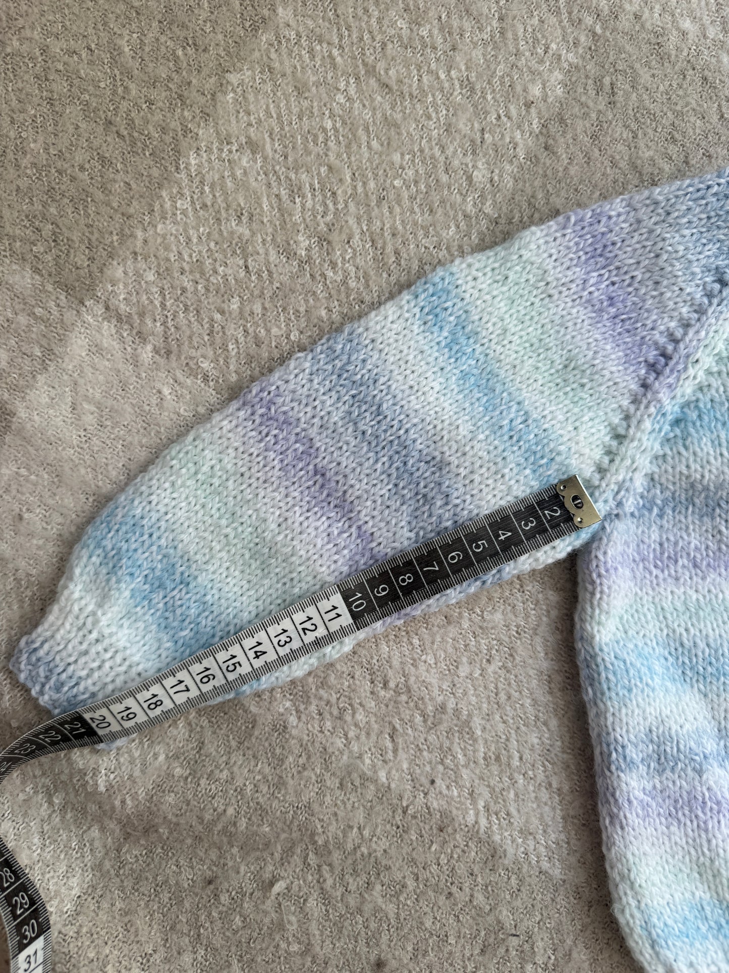 1-2 years blue marble cardigan