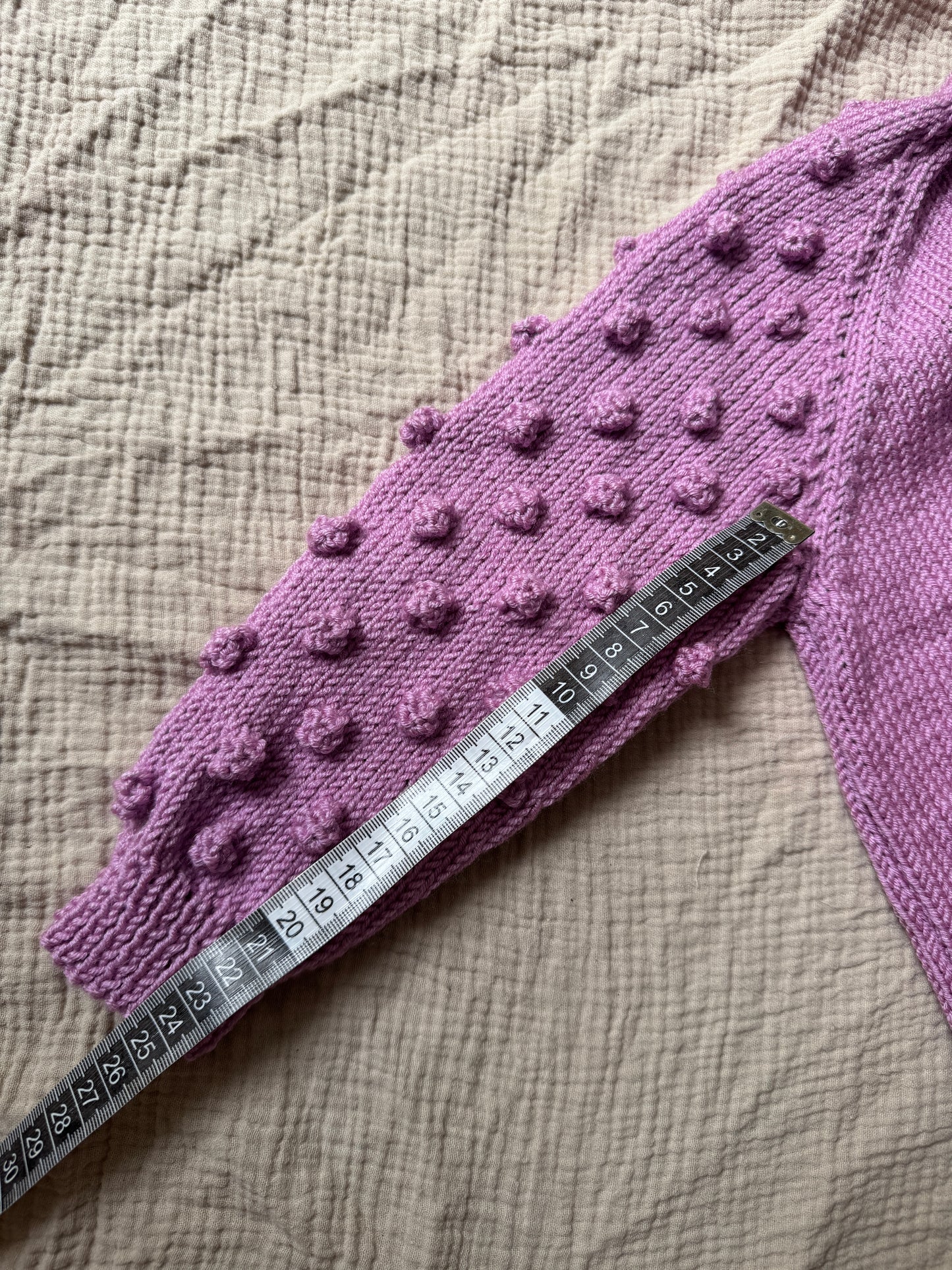 2-3 years orchid cardigan