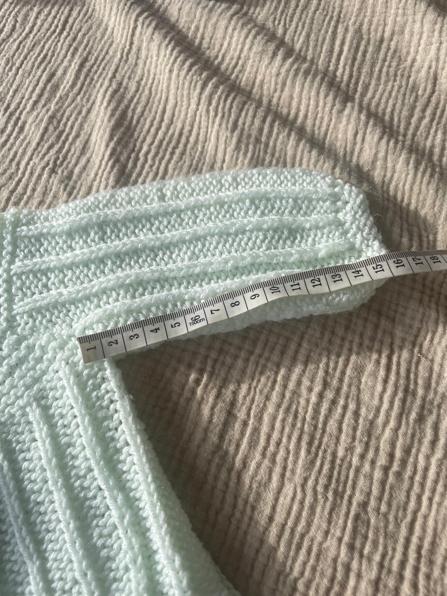 1-2years pastel green cardigan