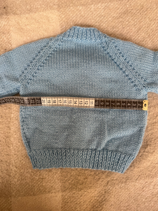 0-3m cloud blue cardigan