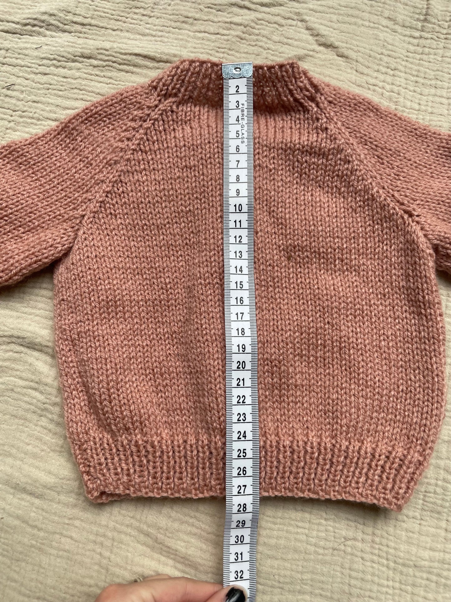 3-6m clay cardigan