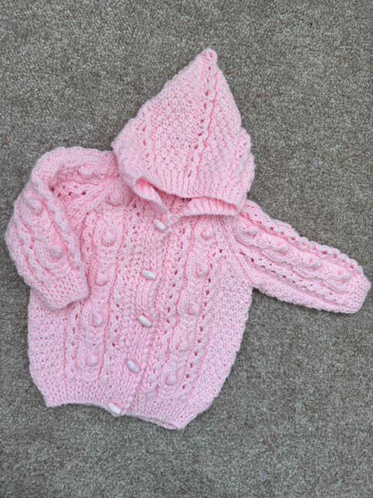 6-9m pale pink Cardigan