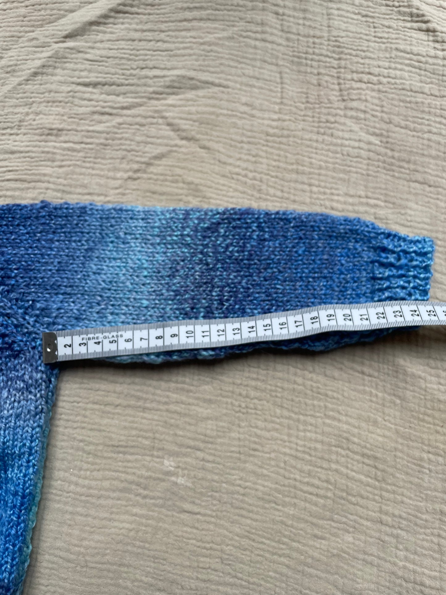 3-4 years blue ombré cardigan