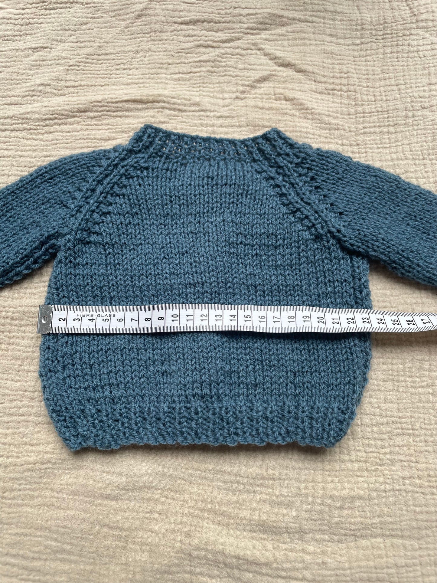 0-3m petrol cardigan