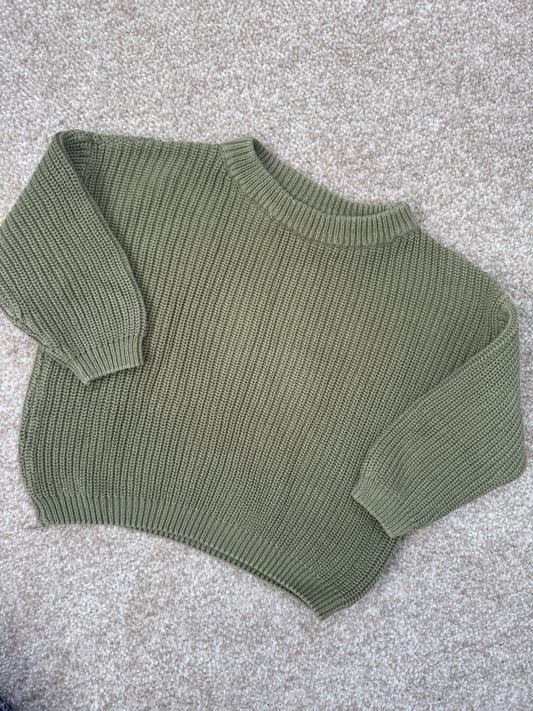 2-3 green jumper