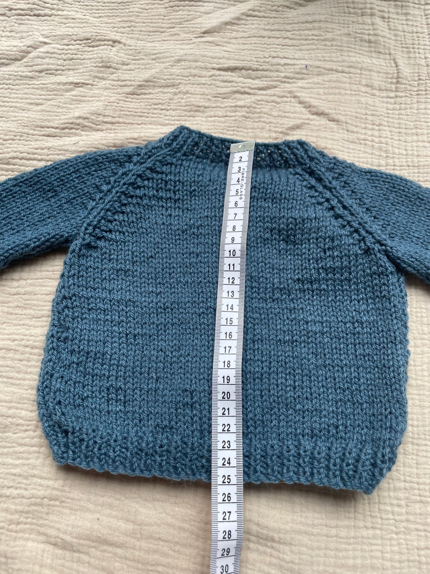 3-6m petrol cardigan