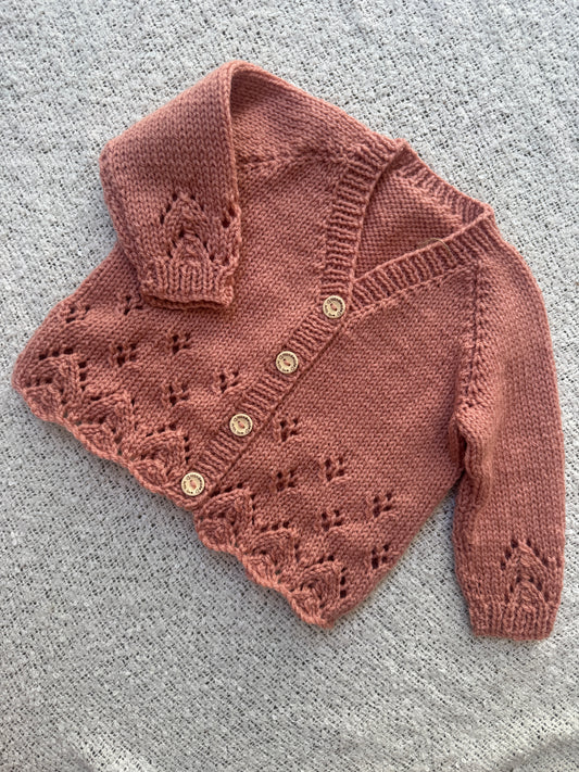 6-12months Clay cardigan
