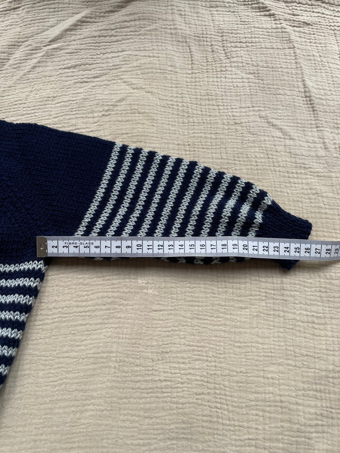 2-3 years midnight and grey cardigan with silver sparkles