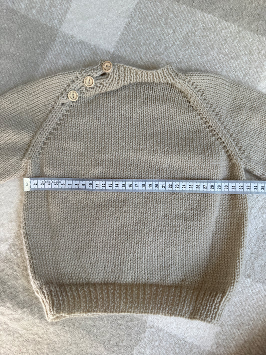 1-2 years parchment jumper