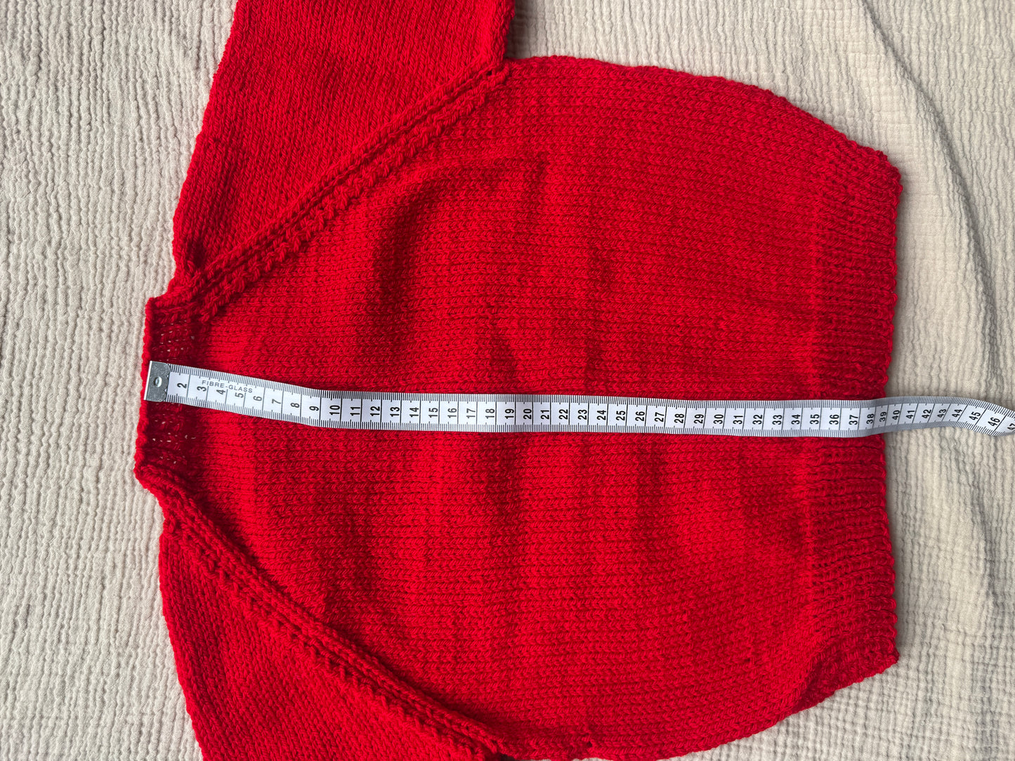 2-3 years red cardigan