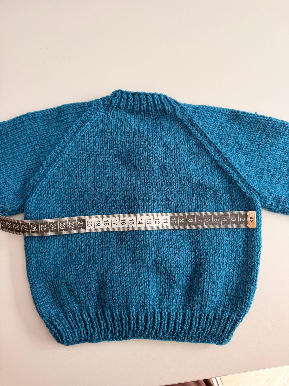 6-12 blue cardigan
