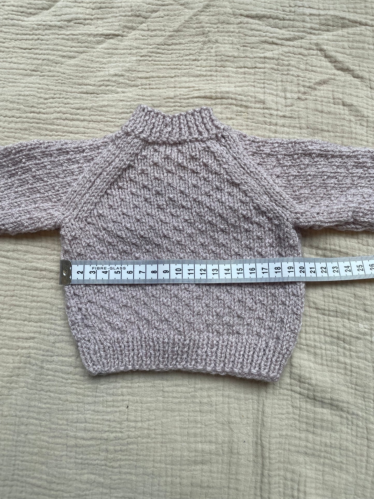 Newborn mushroom cardigan