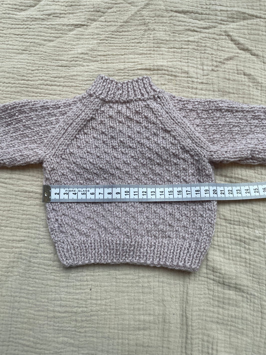 Newborn mushroom cardigan