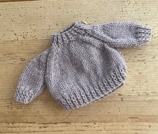 Large Parma violet jelly cat jumper