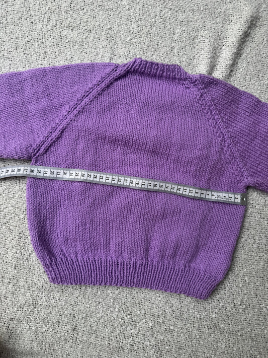 2-3 years lilac cardigan