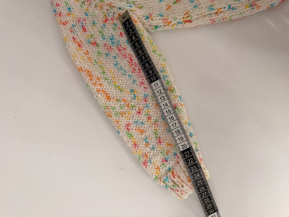 2-3 years Aran funfetti cardigan