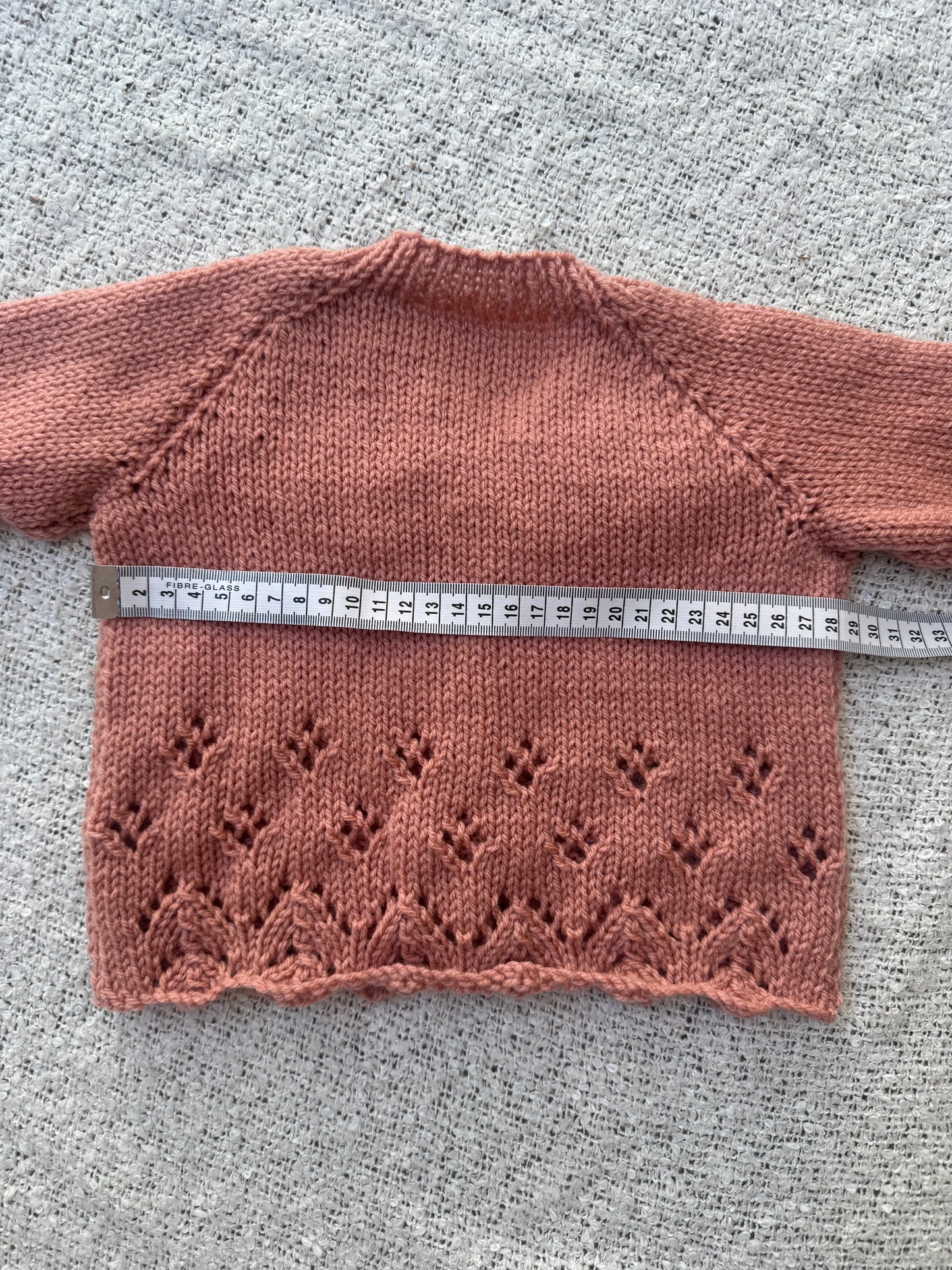 6-12months Clay cardigan