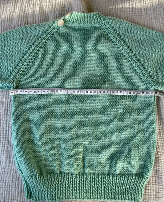 2-3 years sage jumper