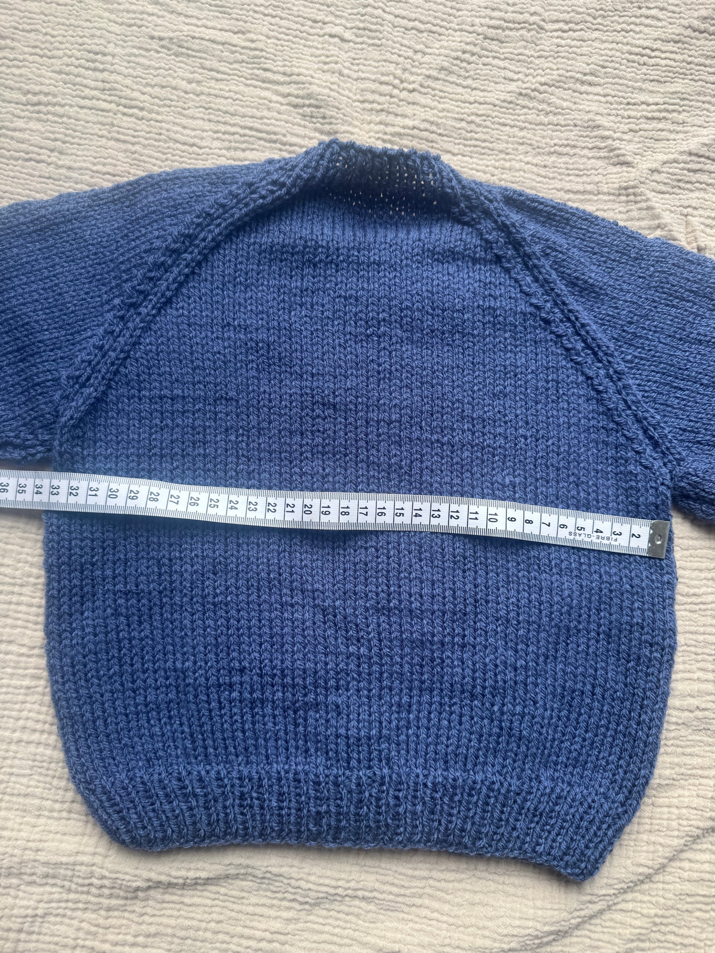 1-2years lake blue cardigan