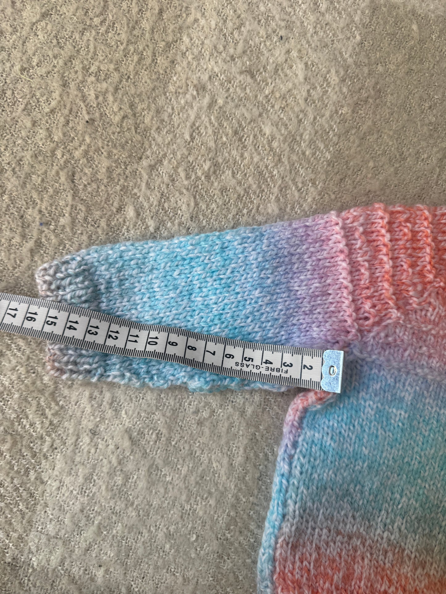 3-6m rainbow cardigan